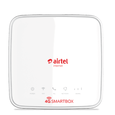 white airtel router