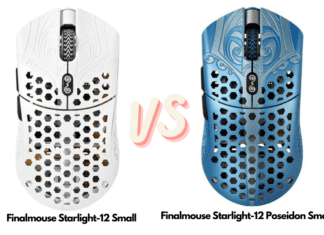 Finalmouse Starlight-12 Small vs Poseidon Small (2025): Which Gaming Mouse Wins? Finalmouse Starlight-12 Small vs Finalmouse Starlight-12 Poseidon Small