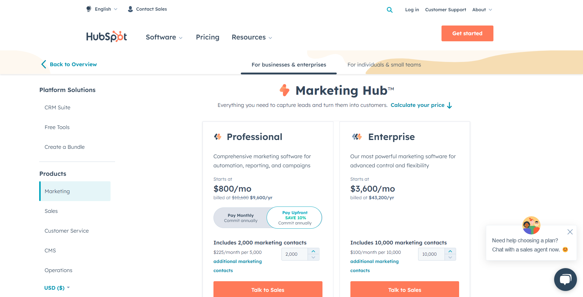 Hubspot Enterprise Email Marketing Platforms